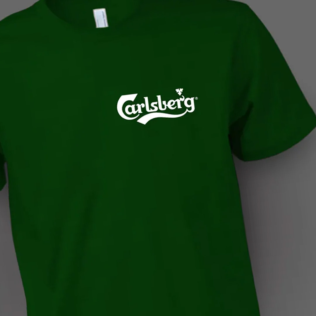 Silk-Screen Print: Clean, versatile, and perfect for bold colour blocks