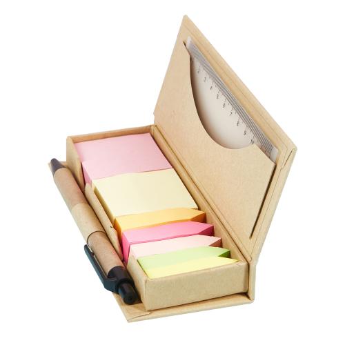 Memo Sticky Pad with Pen
