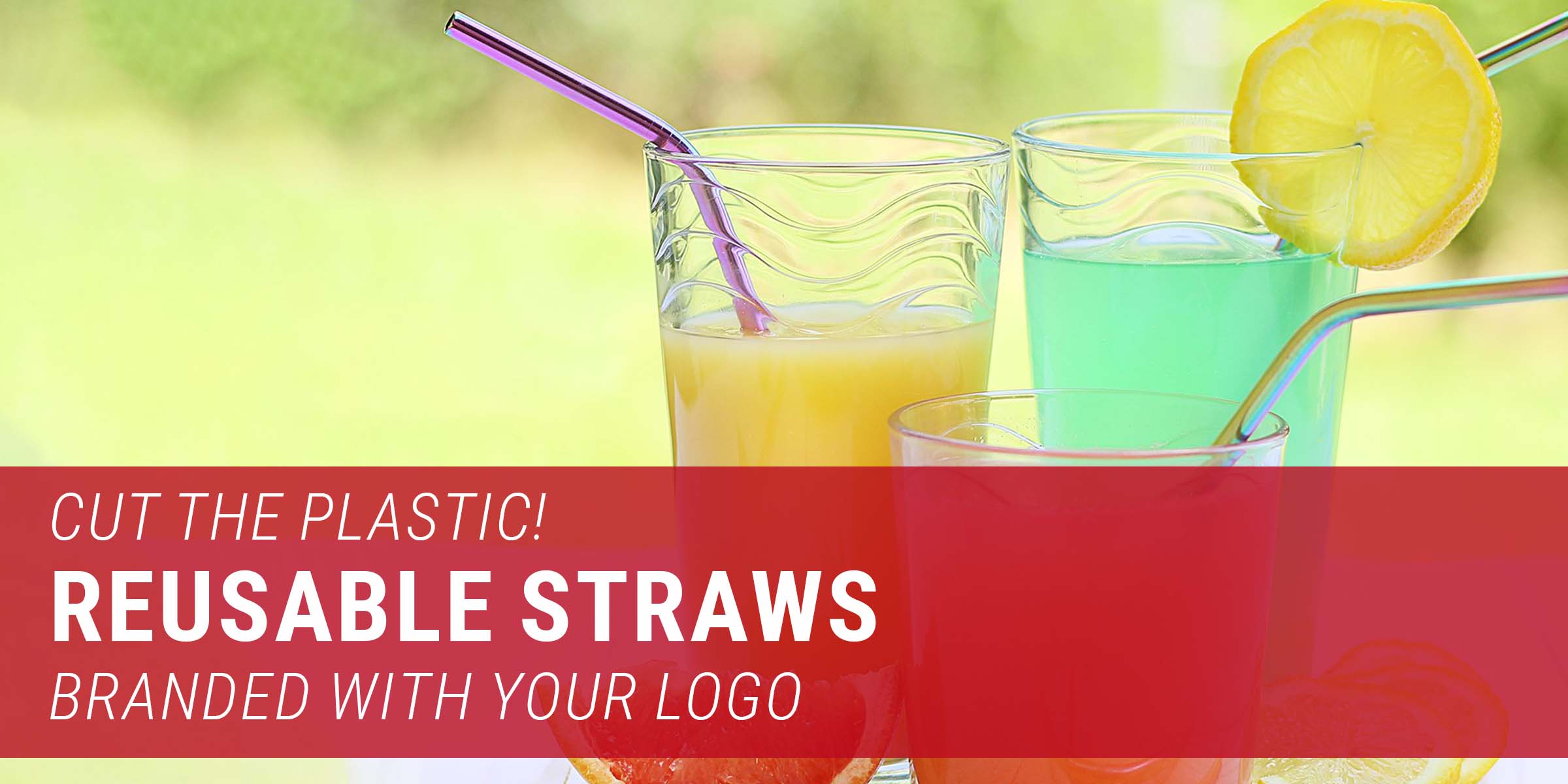 Reusable Straws Printed with your Logo