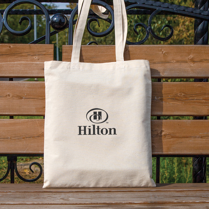 Natural Cotton Shopper - Large