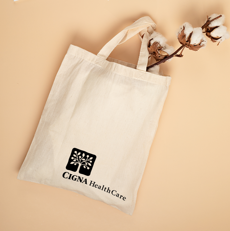 Natural Cotton Shopper - Small