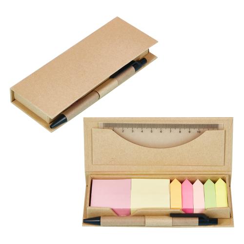 Memo Sticky Pad with Pen