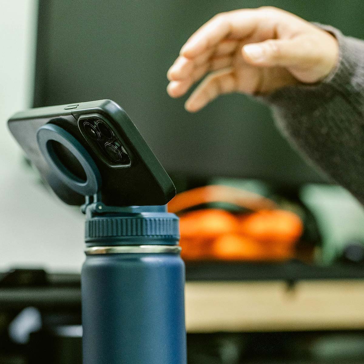 Magnetic Phone Stand Bottle