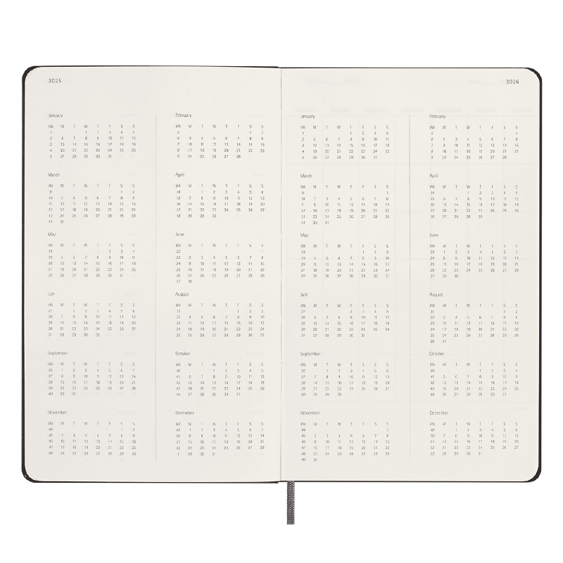 Moleskine Large Hard Undated Planner