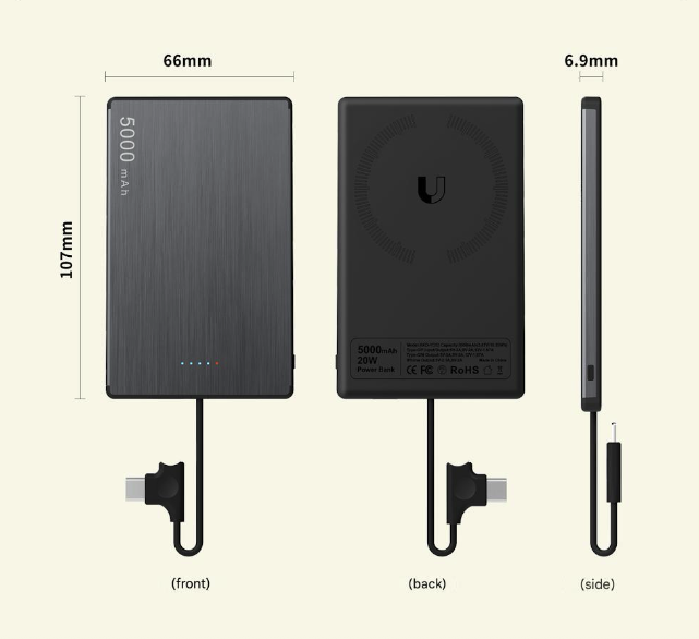 5000mAh Ultra Slim Powerbank