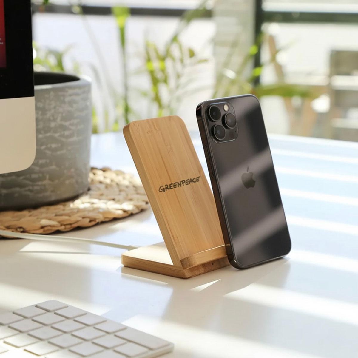 Harmony Bamboo Wireless Charger