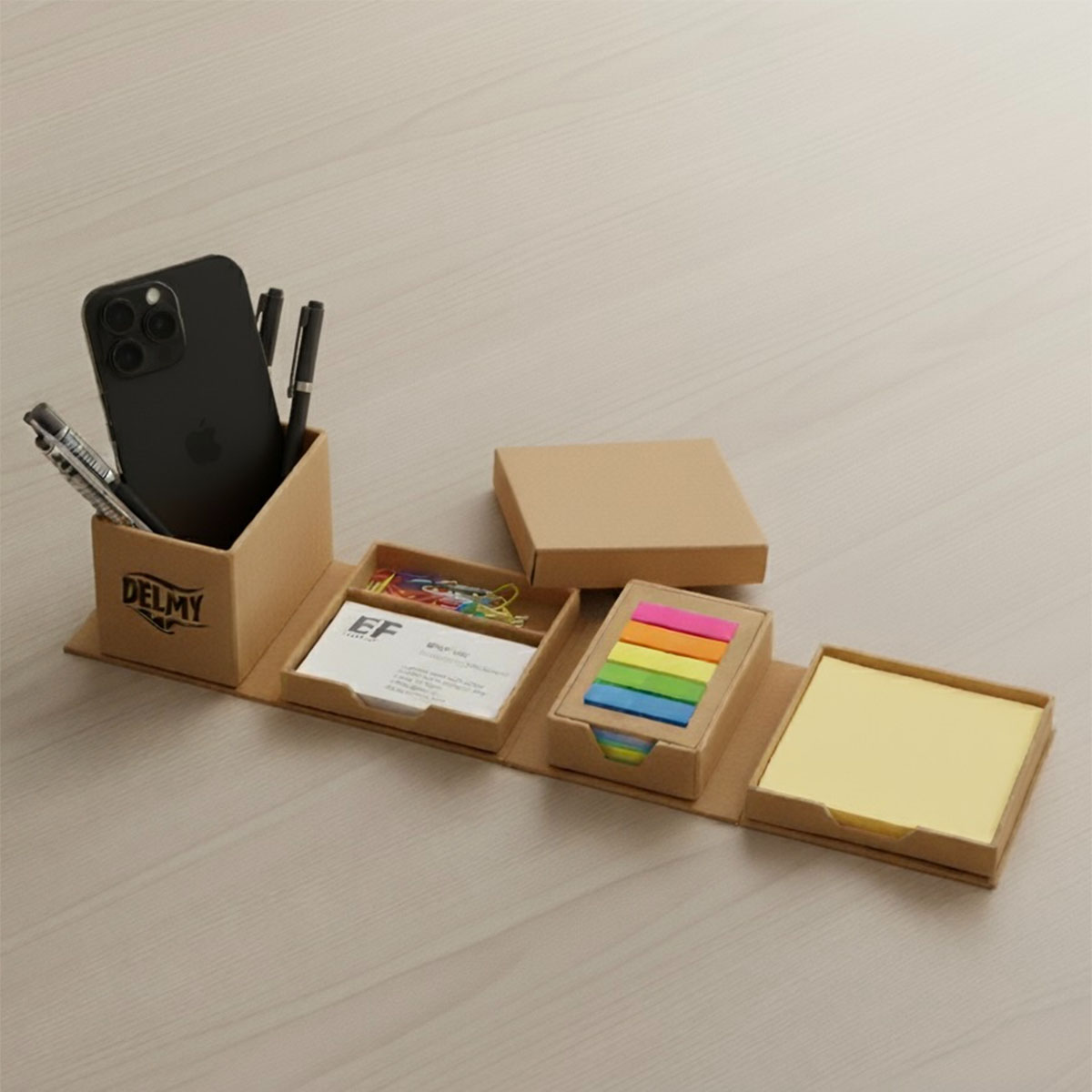 Folding Cube Memo Holder