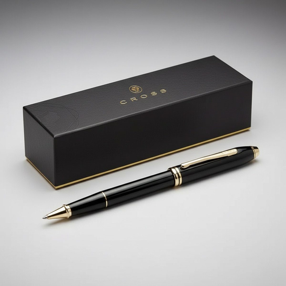 Cross Townsend筆(黑漆面或金色)