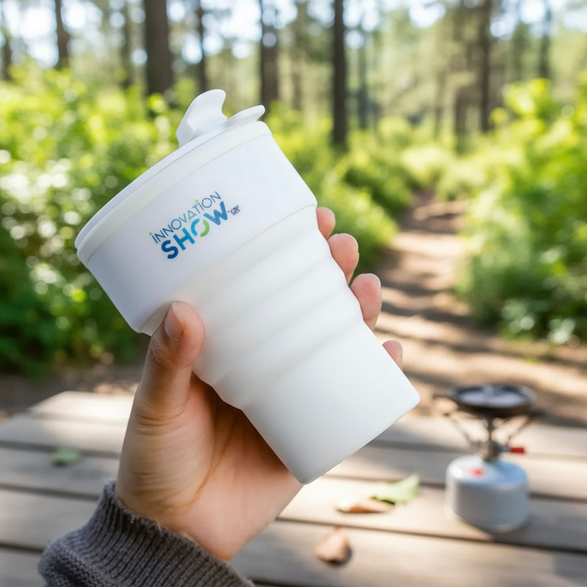 Silicone Collapsible Coffee Cup (375ml)