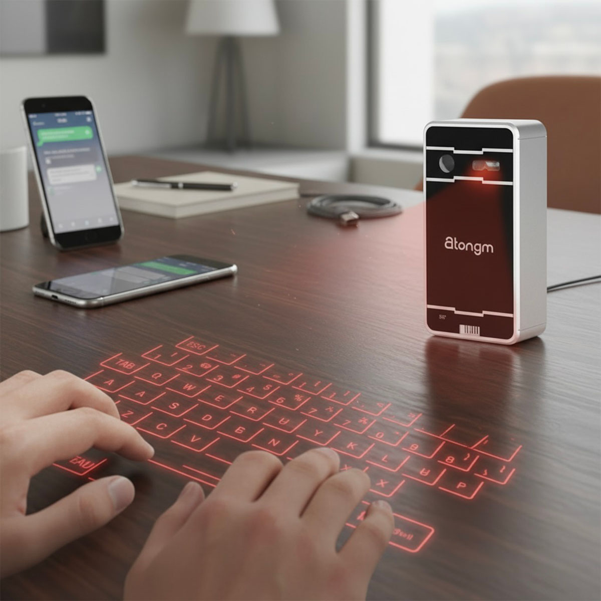 Bluetooth Laser Virtual Keyboard