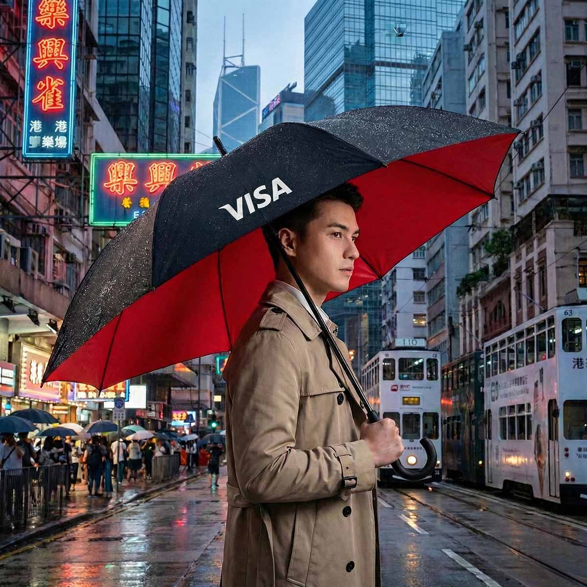 Smart Reverse Rain Umbrella