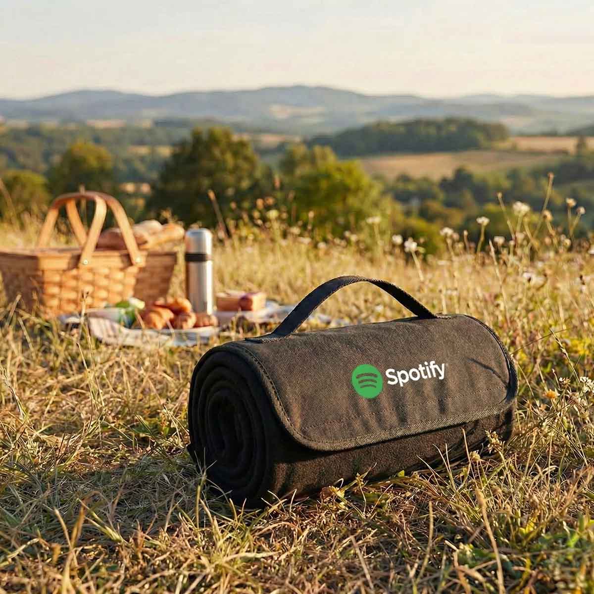 Eco Roll-Up Travel Blanket