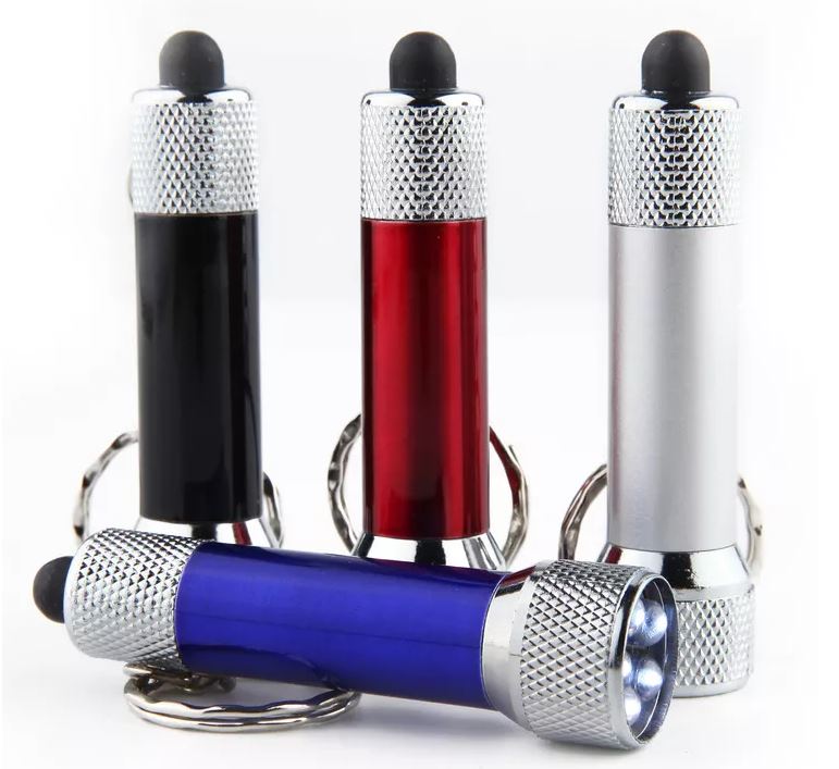 LED torch keyring