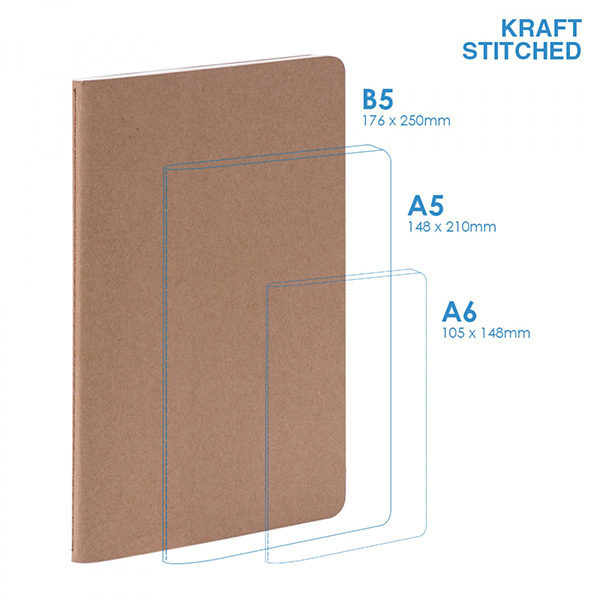 Eco B5 Soft Cover (stitched) Notebook