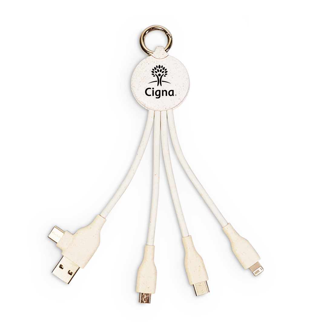 Eco Degradable Key Charging Cable