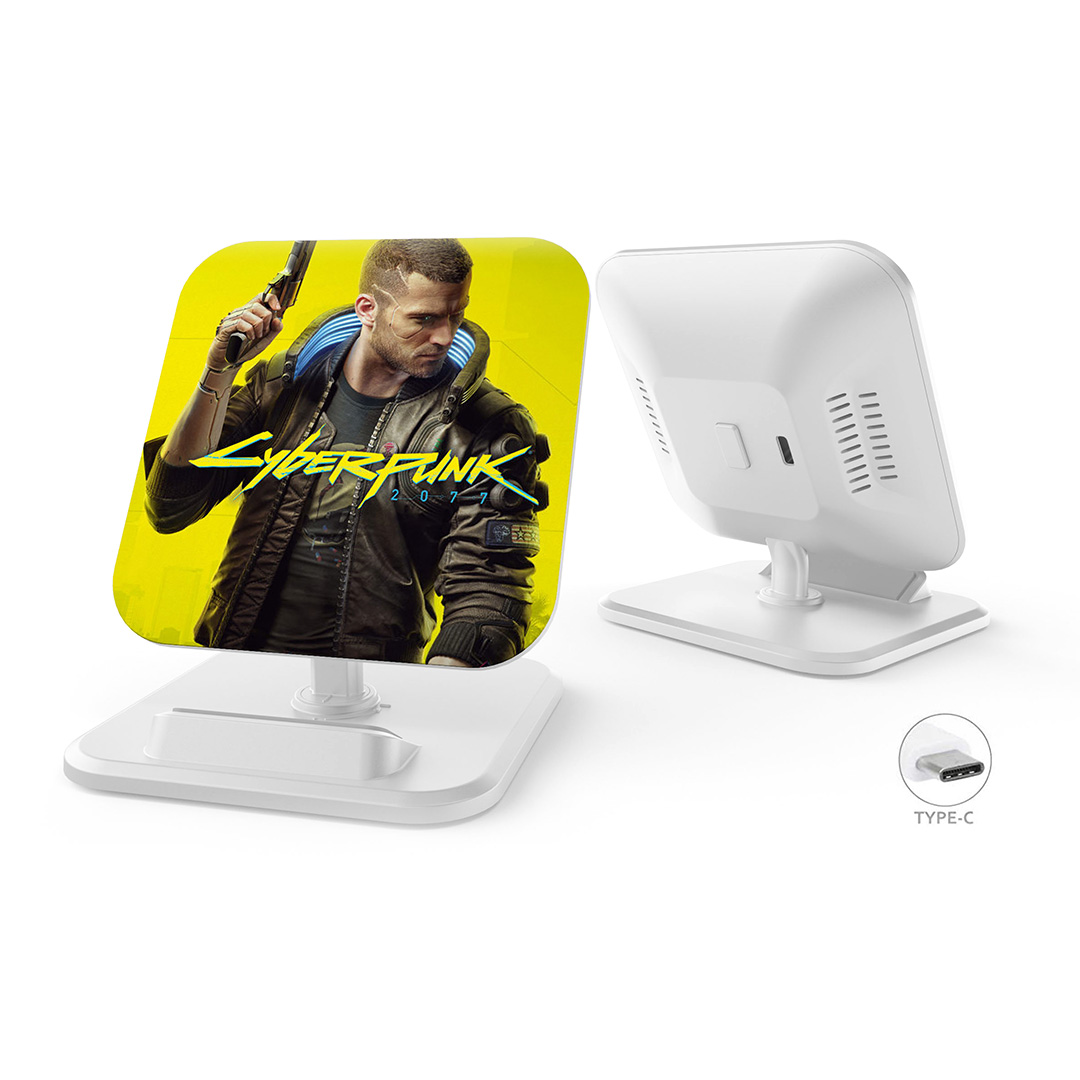 SQUARE Wireless Charging Phone Stand